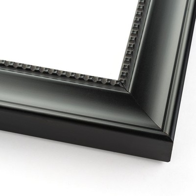 5x20 In Frame Black Real Wood Picture Frame Width 1.5 inches | Interior Frame De