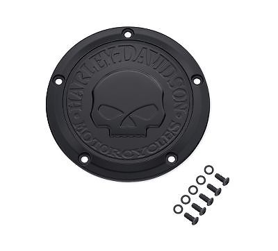 Harley Davidson Black Willie G Skull Derby Cover 25700742
