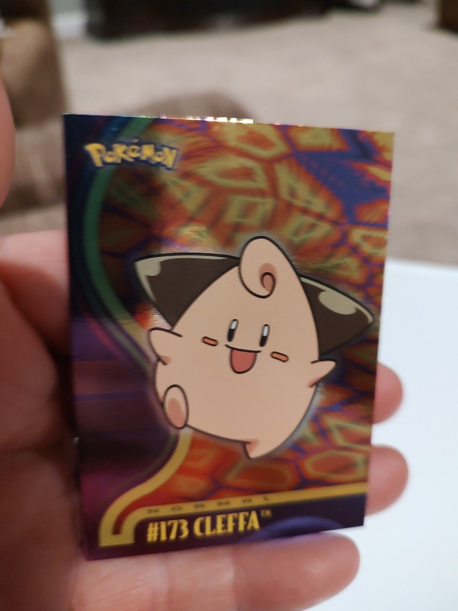 2001 Topps Johto Pokemon Series 1 CLEFFA #173 Foil NEAR MINT | eBay