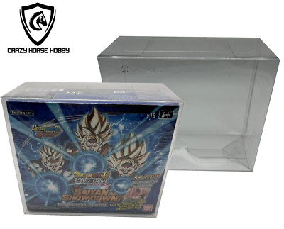Protecting cases for Dragon Ball Z booster box (5 pack heavy duty!)
