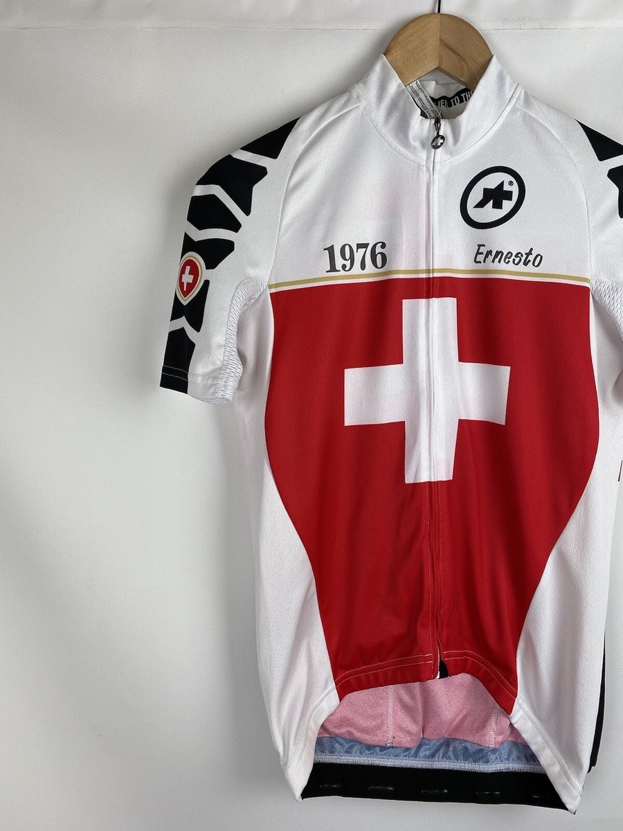 Assos men's full zip cycling jersey shirt size M | eBay