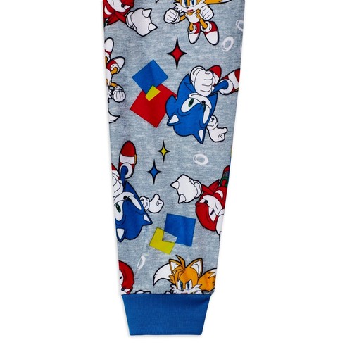 Sonic the Hedgehog Pajamas Sleep Set T Shirt Pants Boys 4 5 6 7 8 10 12 SEGA NWT - Picture 4 of 4