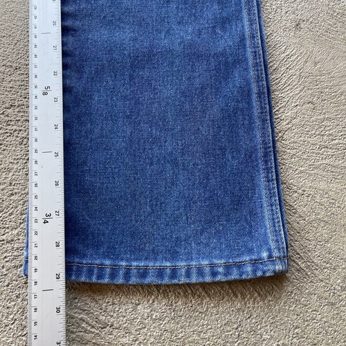 Vintage Wrangler Jeans Mens 28x30 Blue 936 Slim Straight Fit Denim Pants Western - Picture 12 of 14