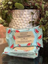 2x 10-Count Sephora Cleansing Wipes Watermelon Hydrating NIP Free Ship