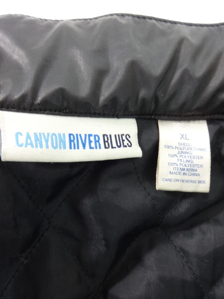 CHAQUETA DE POLIURETANO NEGRA CAYON RIVER BLUES NIÑOS TALLA 18 XL Foto 4 de 4