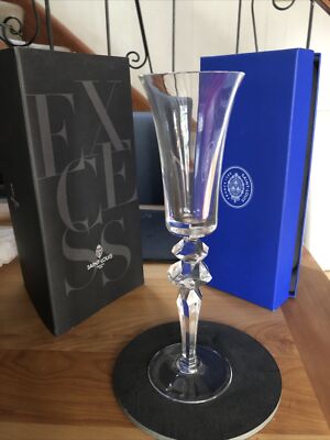 saint louis kristall flöte glas