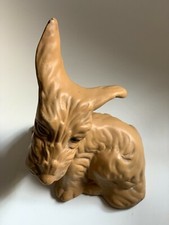 Vintage Studio Pottery Scottish Terrier Puppy Dog
