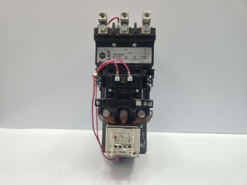 ALLEN-BRADLEY 509-DOB-A2L NON-REVERSING STARTER WITH 592-EEGD OVERLOAD RELAY - Picture 2 of 16