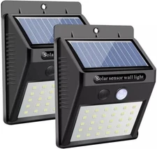 solar lights outdoor motion sensor 30 LED - Pack Of 2
