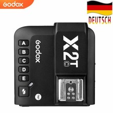 DE Godox X2T-C Wireless Blitzauslöser Trigger TTL 2.4G 1/8000s Für Canon Kameras