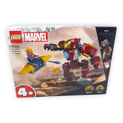Lego Marvel 76263 Iron Man Hulkbuster vs Thanos Infinity Saga Studios Spielset