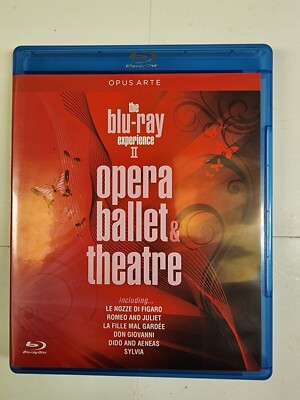 The Blu Ray Experience: VOLUME 2: Opera Ballet & Theatre (Blu-ray, 2010)