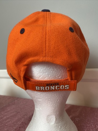 Denver Broncos Hat Orange Authentic Sideline NFL Apparel by Reebok Adjustable - Picture 4 of 7