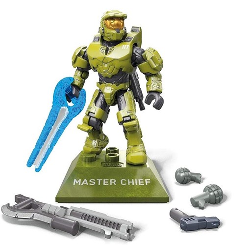 MEGA CONSTRUX HALO INFINITE MASTER CHIEF 117 JOHN FIGURE