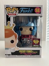 Freddy Funko Optimus Prime Metallic Transformers SDCC 2022 Fundays LE 500