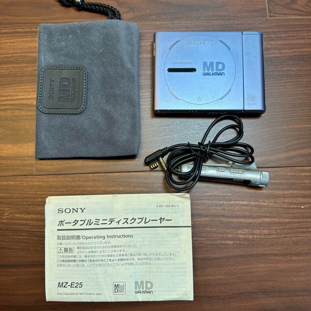SONY MZ-E25 MDプレーヤー 0355 SONY MZ-E25 MD player in good condition From Japan 0355 | eBay