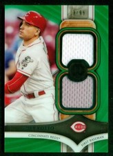 054 Relic, 2018 Topps Tribute Dual Relic, Green, Joey Votto, #DR-JV, 13/99
