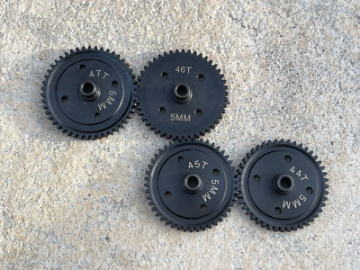 High Speed Steel Spur Gear 44-47T 1.0 Mod Arrma Felony Infraction Limitless 6s