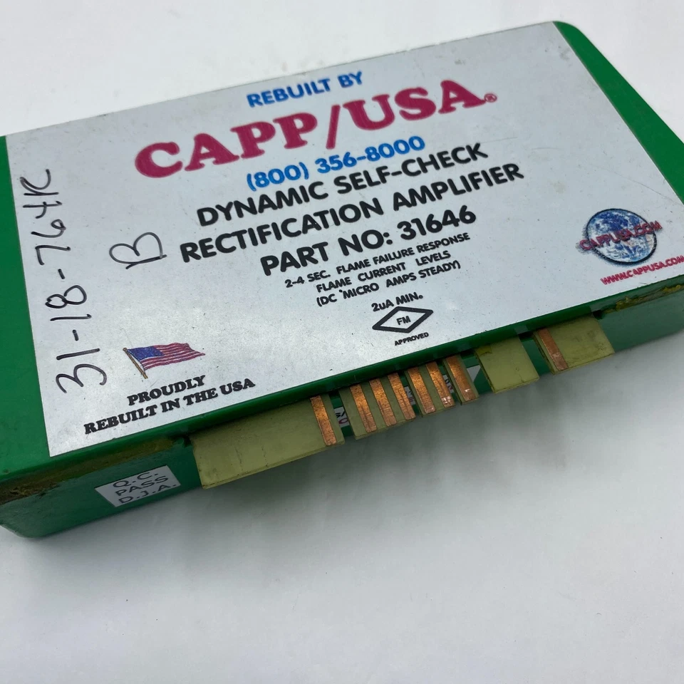 CAPP Dynamic Self-Check Rectification Amplifier 31646 - Image 2 of 4