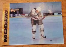 1995 Pinnacle Select Mike Modano Top Shelf 3D Multiple Images Hockey Card NM
