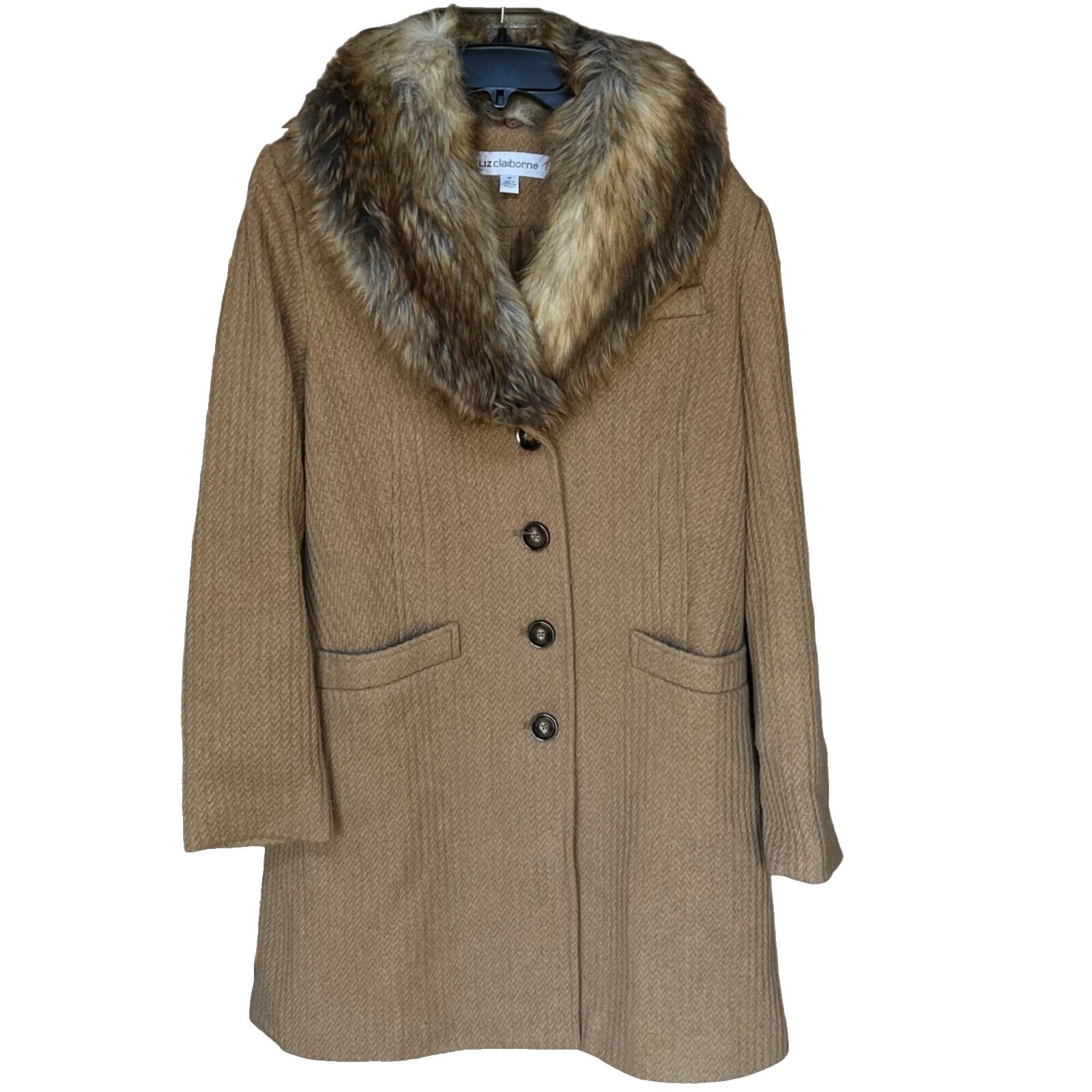 Pea Coat Casual Liz Claiborne abrigos, chaquetas y chalecos para Mujeres