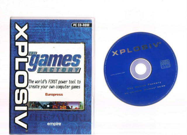 THE GAMES FACTORY. GREAT POWER TOOL GAME CREATION SOFTWARE FOR THE PC!!