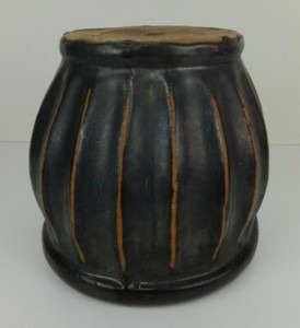 Discounted Outlet Store Sale Song Dynasty Chinese Black Glazed Ribbed Planter Pot Ancient Antique Design Factory Cheap Outlet Store Precisioncarrestoration Com