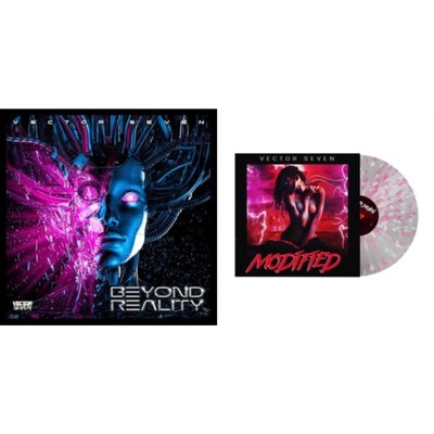 Vector Seven - Beyond Reality (Half Magenta/Half Blue LP Vinyl) & Modified