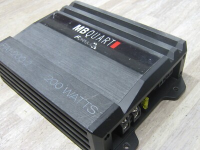 MB Quart FA1-200.2 FORMULA 200 Watt Amplifier 2 Channel Car Audio Amplifier