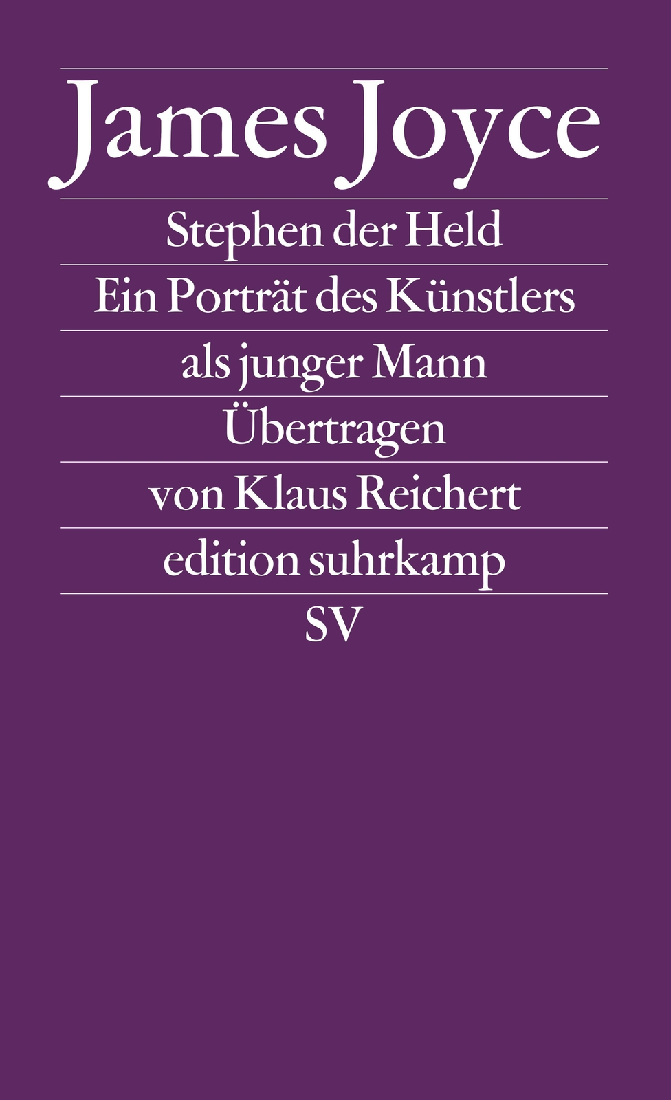 Stephen Der Held | Buch | 9783518114353