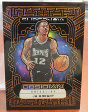 #5229 2022-23 OBSIDIAN SUPERNOVA JA MORANT #7 ORANGE 23/35