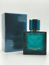Versace Eros Men Cologne Spray 1.0 oz New In Sealed Box