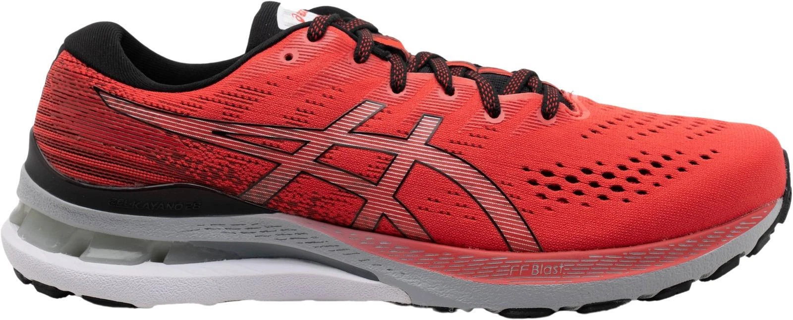 NEW Asics GEL Kayano 28 Lite Show Flash Red Mens 9 US 42.5 EUR 10.5 Womens ? Flash On GENTS ? Asics Gel Kayano 28 Lite Show  main image 2