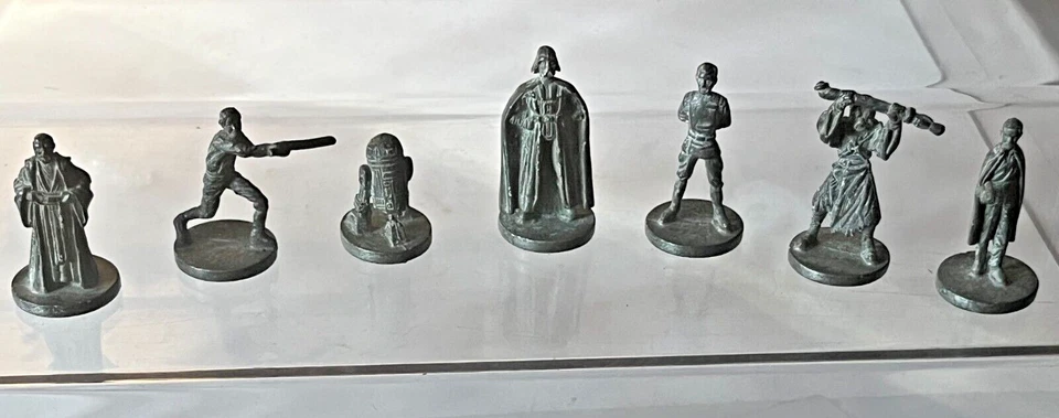 Star Wars Lote de 5 Naves y 7 Piezas Monopoly *Ver Descripción Para Más Detalles* Foto 4 de 4