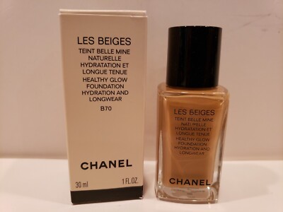 Chanel ~ Les Beiges Healthy Glow Foundation ~ B70 ~ NIB 1.0 OZ