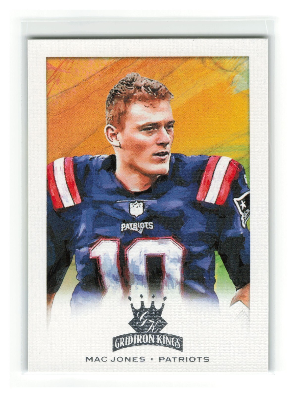 MAC JONES 2021 Chronicles GRIDIRON KINGS RC #GK-5 New England Patriots