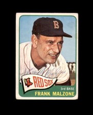 Frank Malzone Signed Original 1965 Topps Boston Red Sox Autograph