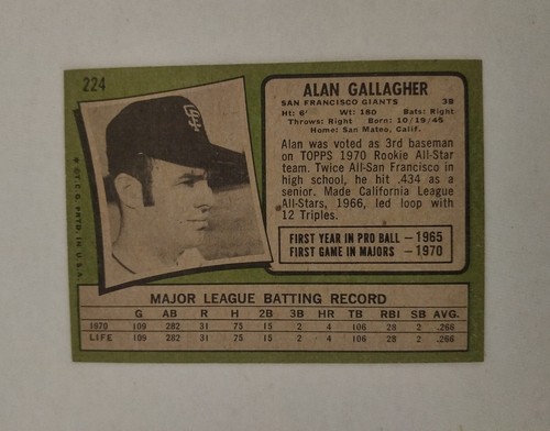 1971 Topps Baseball Cards. Mint, Near Mint or Excellent!  Free Shipping UPDATED - Picture 15 of 446