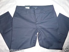 TOMMY HILFIGER women's navy crop leg pants SIZE 4 new nwt