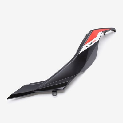 Verkleidung hinten links matt schwarz mit Decals für SY125-10-SE-V2 Verkleidung lackiert ABS