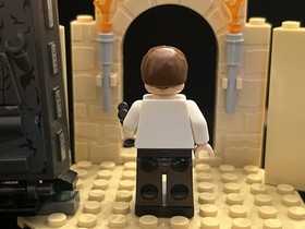 LEGO Han Solo Minifigure With Carbonite Block Star Wars 75060 sw0612 sw0714 