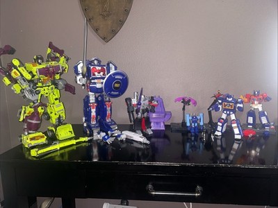 Blokees Transformers Action Edition Lot + Jinbao Devastator & MMPR Astro Megazor
