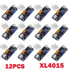 12Pc XL4015 DC-DC 4V-38V to 1.25V-36V 5A Step Down Buck Power Supply Module NEW
