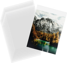 AUEAR 11" X 14" 100 Pack Clear Plastic Sleeves - Acid Free 1.6Mil Crystal Rese