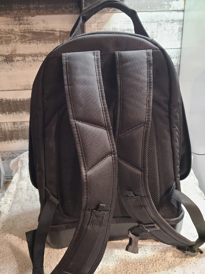 TRADESMAN 58658 Tool Bag Orange Black Back Pack Electrician Plumber Repair - Image 3 of 3