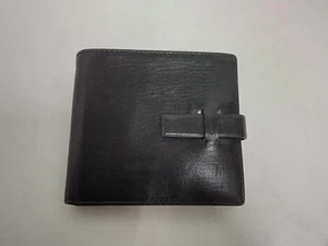 GUCCI Authentique Portefeuille avec Ceinture Bifold Marque Luxe Haute Qualité Occasion 10cm