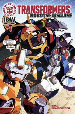 TRANSFORMERS ROBOTS IN DISGUISE ANIMATED #1 VARIANT SUBSCRIPTION VAR IDW PUBLISH