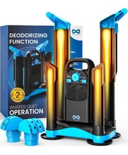 Upgraded Boot Dryer for Work Boots with Ozone Deodorizer - Fast Drying Compact