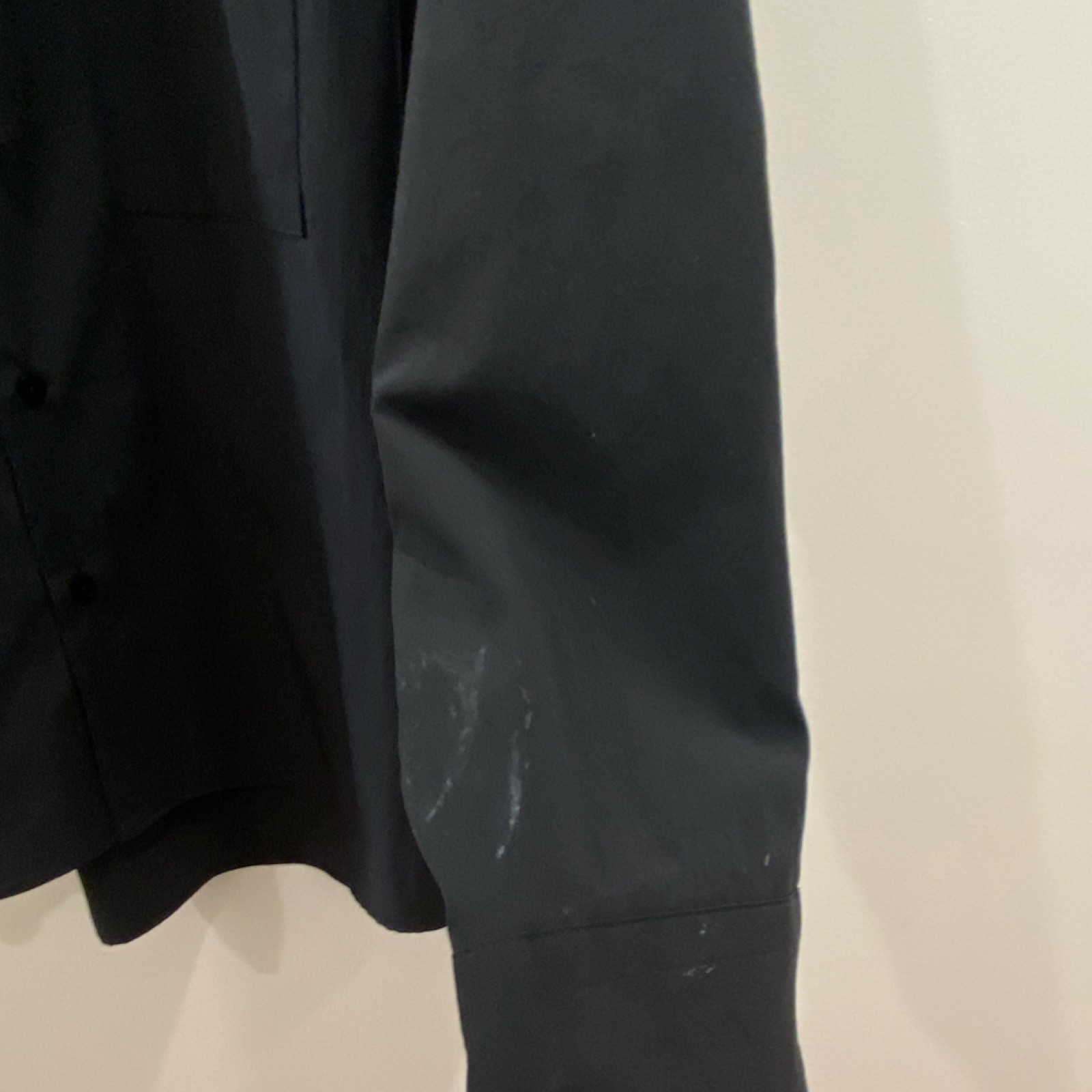 Universal Products Black Polyester Button-Up Shir… - image 4