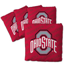 Youthefan Officially-Licensed Ncaa Ohio State Buckeyes Set Of 4 Cornhole Bags -